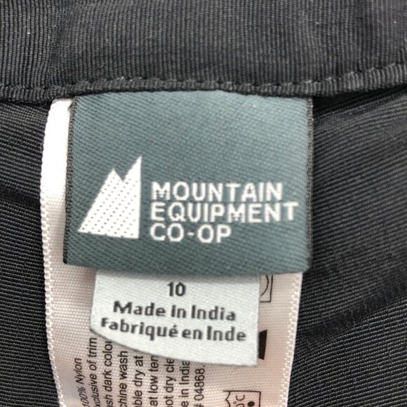 MEC Convertible Black Hiking pants zipper removable bottoms size 10 - Picture 4 of 14
